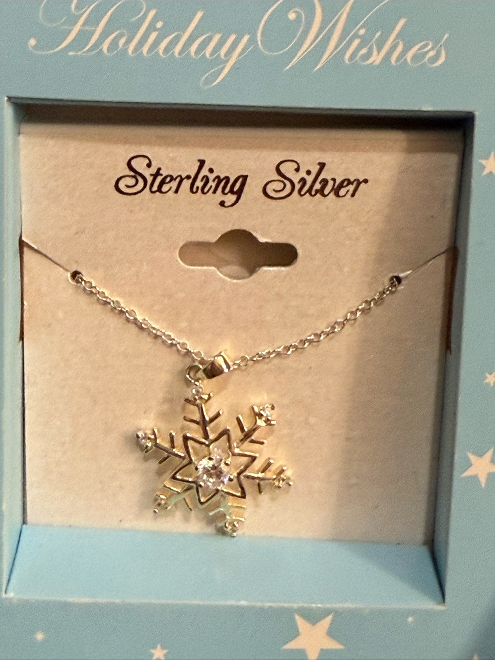 Kohl's Sterling Silver Snowflake Necklace - Silver